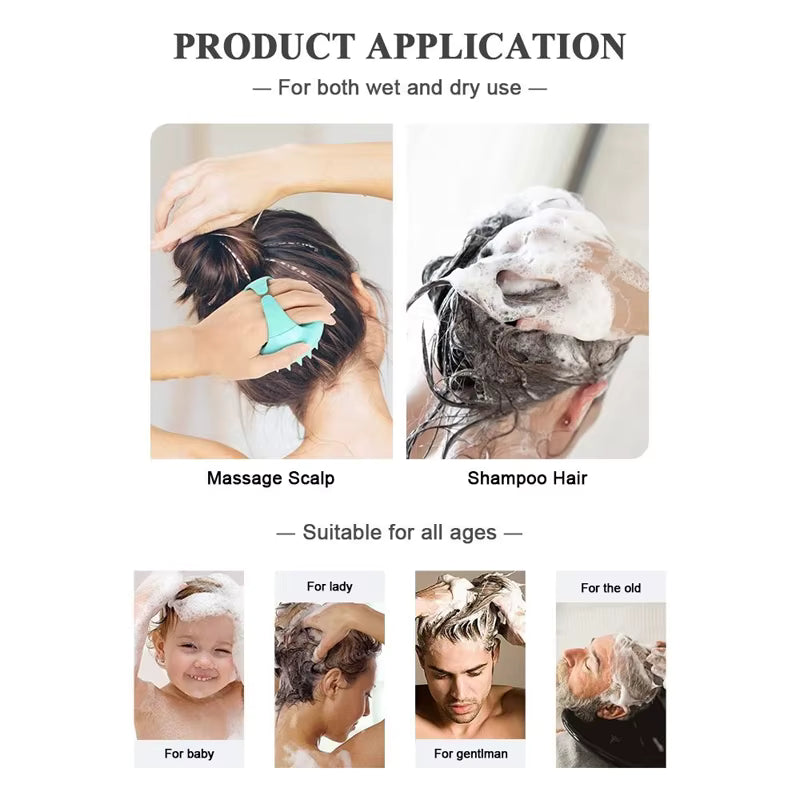 Scalp Massager & Oil Applicator