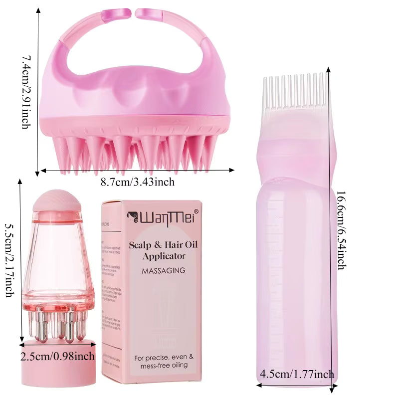 Scalp Massager & Oil Applicator