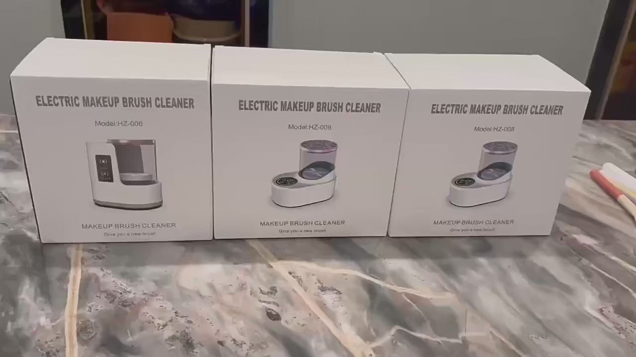 Automatic Makeup Brush Cleaner